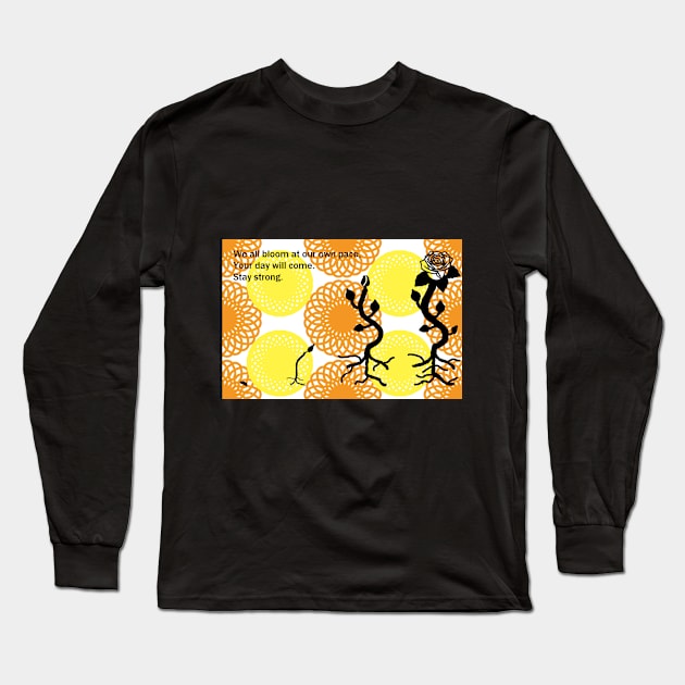 Time to Bloom (Maverique) Long Sleeve T-Shirt by CrescentfangCreations